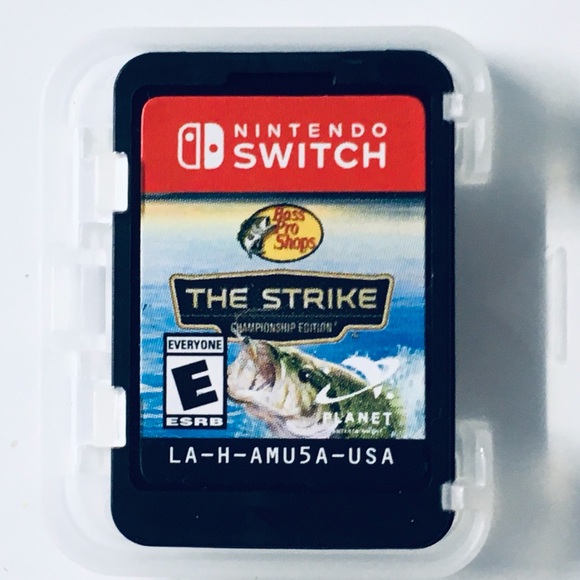 Bass Pro Shops The Strike Championship Edition Nintendo Switch New Rare Open Box - Picture 10 of 12